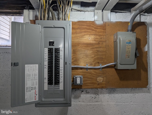 utilities with electric panel