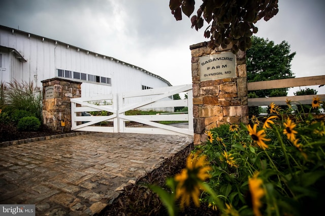 view of gate