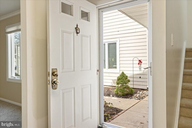 view of property entrance