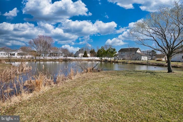 property view of water