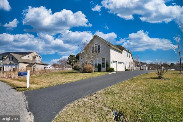 view of road featuring a residential view