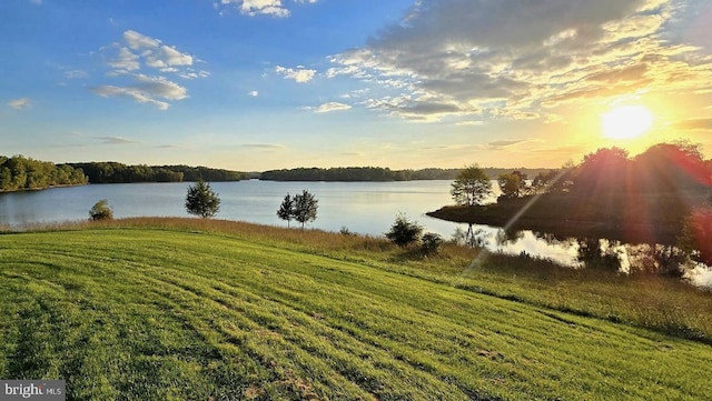 property view of water