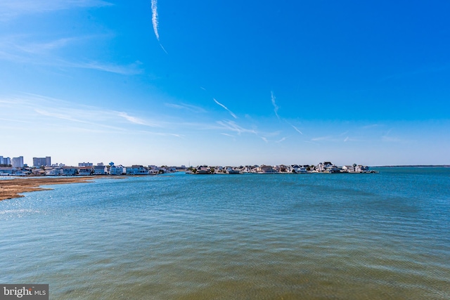 water view featuring a view of city