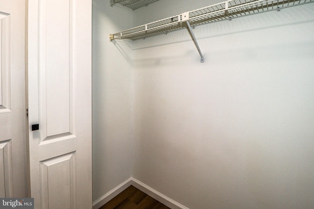 view of closet