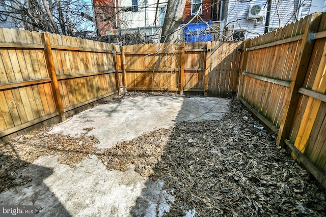 view of patio / terrace with a fenced backyard