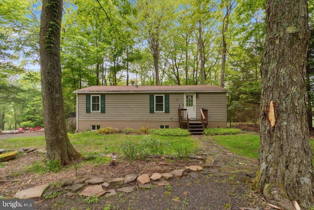 view of manufactured / mobile home