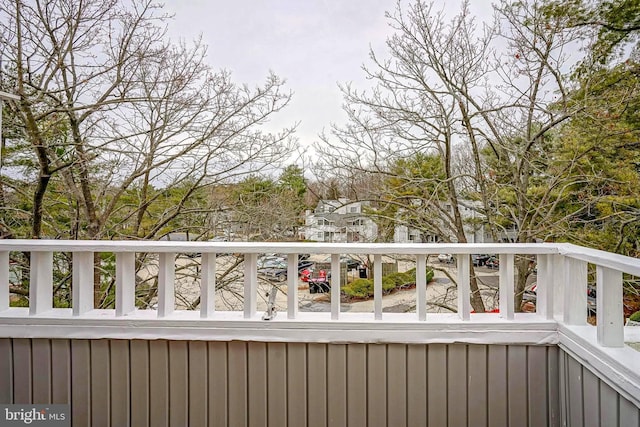 balcony featuring radiator