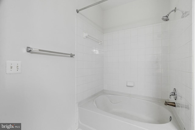 bathroom featuring tub / shower combination