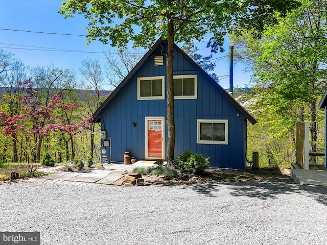 777 Timber Ln, Berkeley Springs, WV 25411 - exterior space with board and batten siding