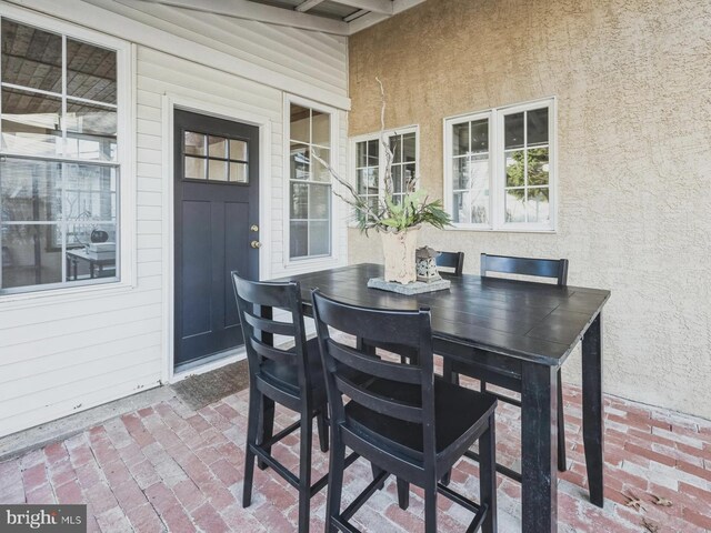 view of patio / terrace with outdoor dining area