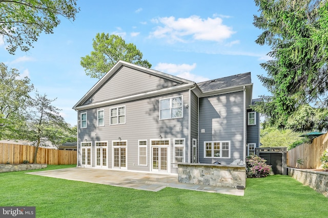 6813 Millwood Rd, Bethesda, MD 20817 - back of property featuring a patio area