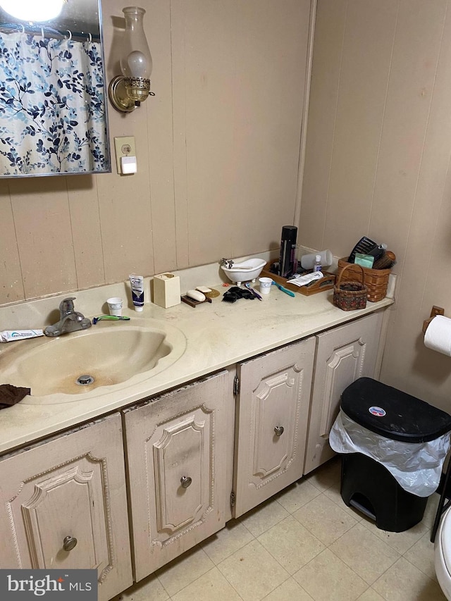 full bath with vanity