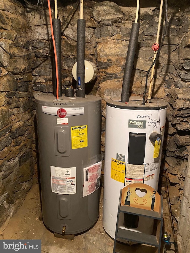 utilities with water heater