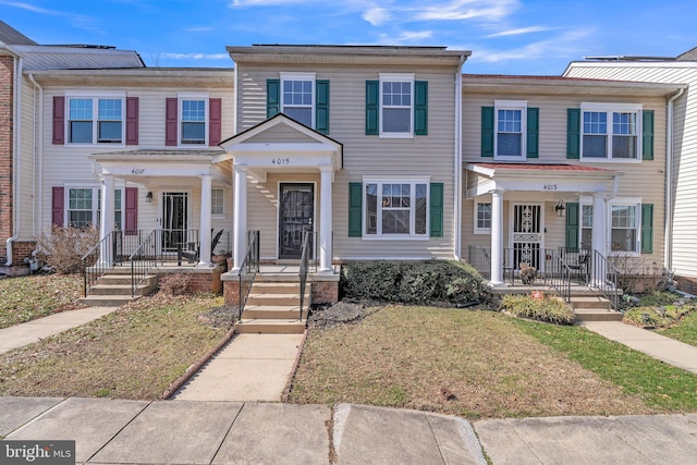 view of townhome / multi-family property