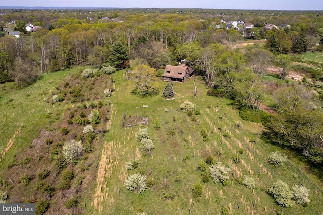 64 Harlingen Rd, Belle Mead, NJ 08502 - bird's eye view with a forest view