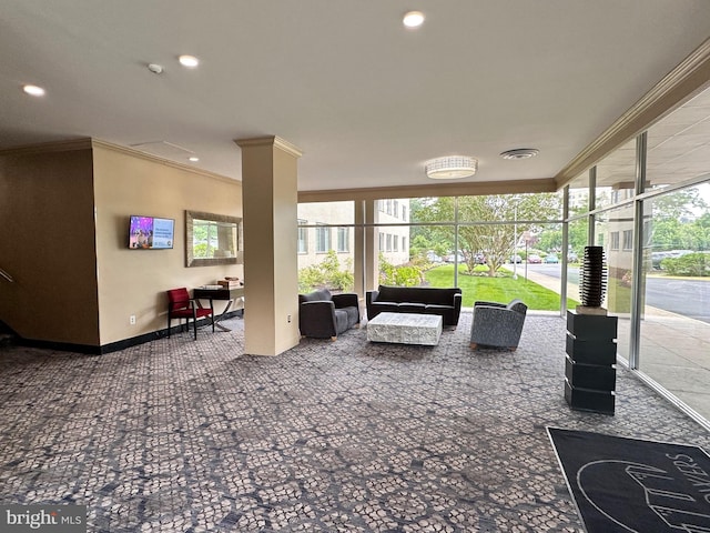 6621 Wakefield Dr Unit 403, Alexandria, VA 22307 - view of patio featuring an outdoor hangout area