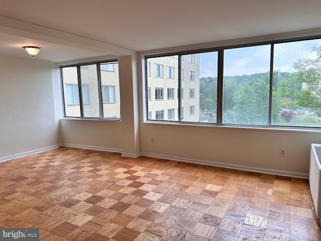 6621 Wakefield Dr Unit 403, Alexandria, VA 22307 - spare room with healthy amount of natural light and baseboards
