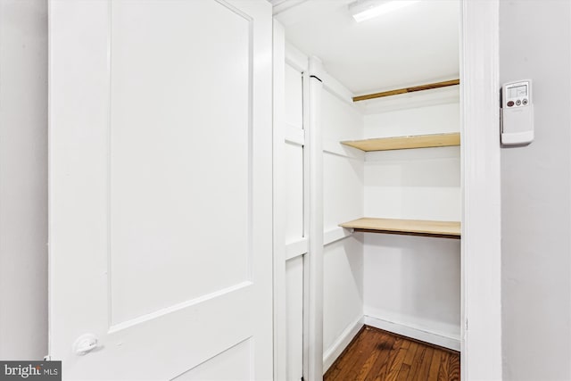 view of closet