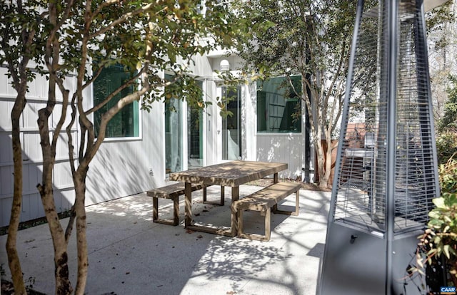 view of patio / terrace featuring outdoor dining area