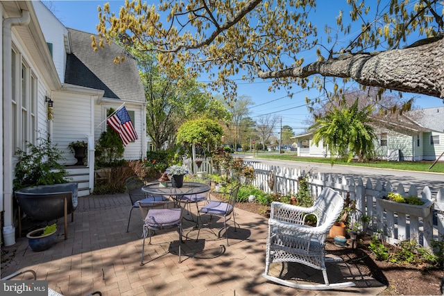 901 S Talbot, Saint Michaels, MD 21663 - view of patio / terrace featuring outdoor dining space