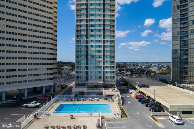 view of community pool