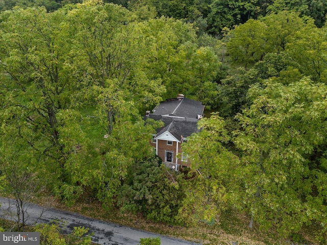 306 Burnt Church Rd, Winchester, VA 22603 - aerial view with a forest view