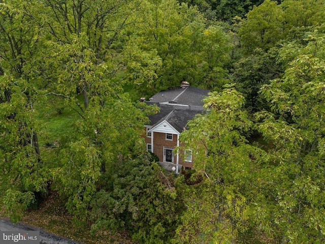 306 Burnt Church Rd, Winchester, VA 22603 - drone / aerial view featuring a view of trees