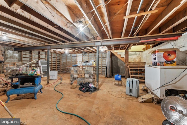 306 Burnt Church Rd, Winchester, VA 22603 - view of unfinished below grade area