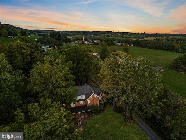 306 Burnt Church Rd, Winchester, VA 22603 - view of aerial view at dusk
