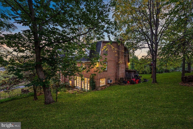 306 Burnt Church Rd, Winchester, VA 22603 - view of yard at dusk