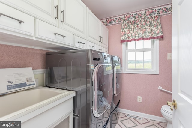1629 Pondview Dr, Winchester, VA 22601 - washroom featuring washing machine and dryer and baseboards
