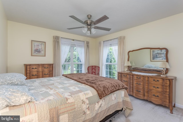 1629 Pondview Dr, Winchester, VA 22601 - bedroom with carpet and ceiling fan