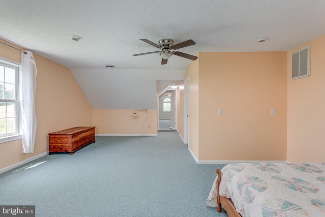 1629 Pondview Dr, Winchester, VA 22601 - bedroom featuring lofted ceiling, carpet floors, and ceiling fan