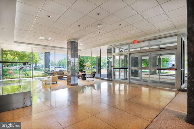 view of community lobby