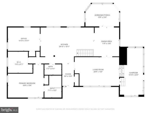 1700 Verbena St NW, Washington, DC 20012 - floor plan