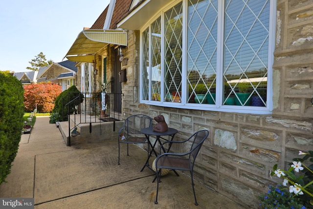 view of patio