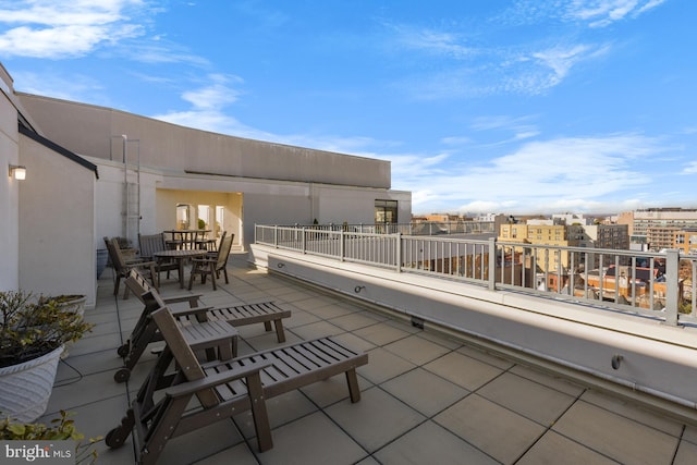 view of patio / terrace with outdoor dining space