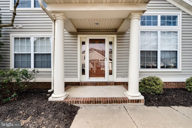 view of property entrance