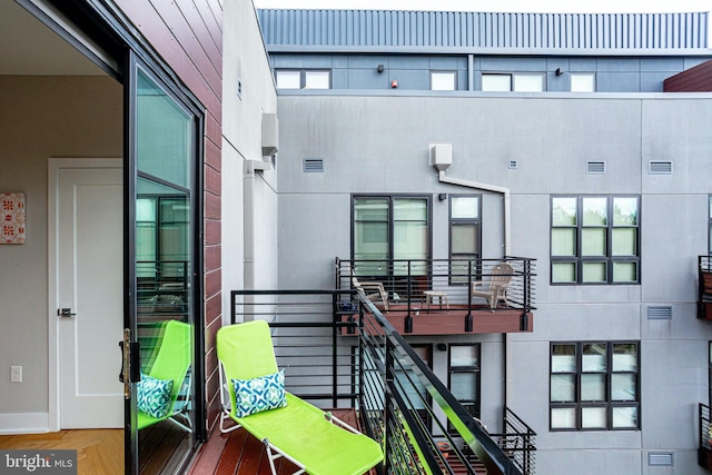1345 K St SE Unit 406, Washington, DC 20003 - view of balcony