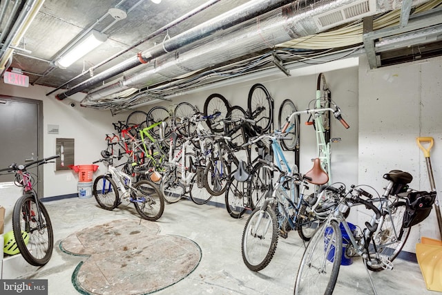 1345 K St SE Unit 406, Washington, DC 20003 - garage with bike storage