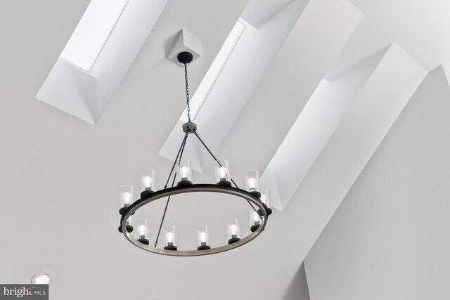 286 Claremont Ave, Harrisonburg, VA 22801 - room details with an inviting chandelier