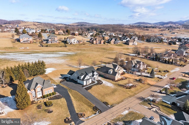 286 Claremont Ave, Harrisonburg, VA 22801 - birds eye view of property featuring a mountain view and a residential view
