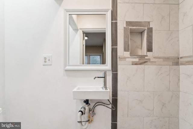 bathroom with a sink