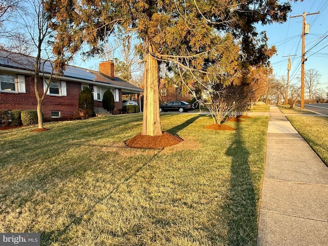 view of yard