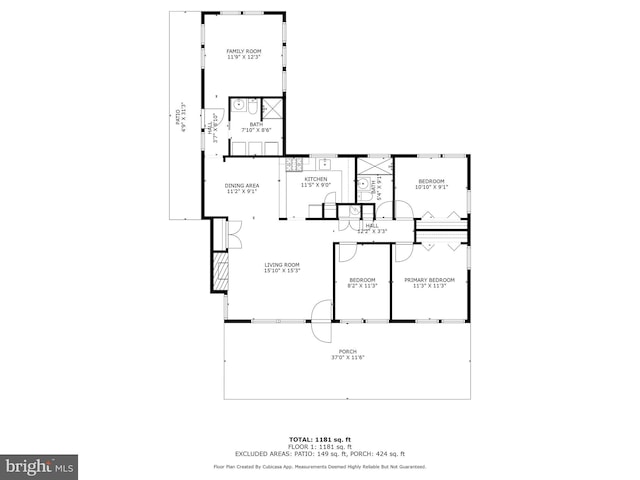 7711 Holmes Run Dr, Falls Church, VA 22042 - view of layout