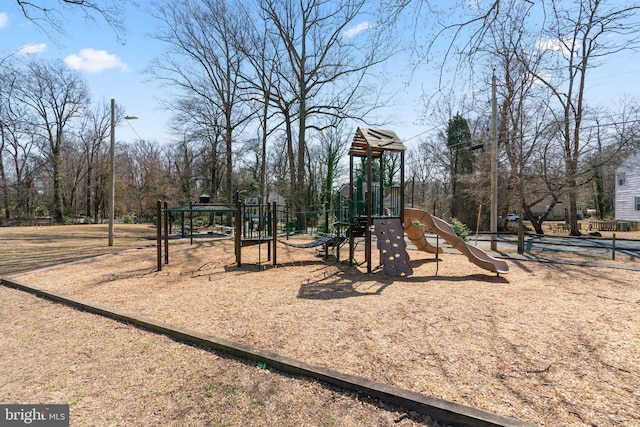 view of community playground