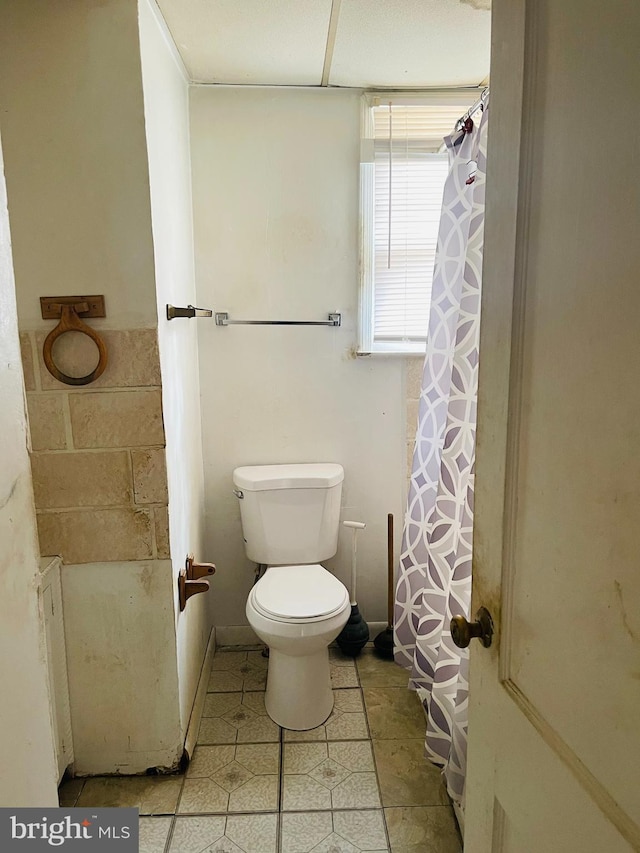 bathroom with toilet