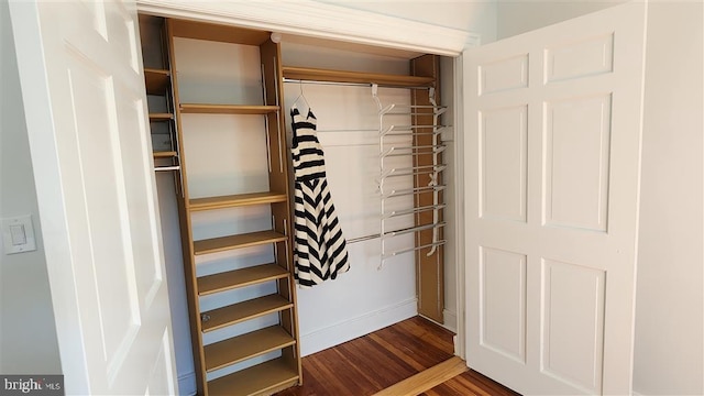 view of closet