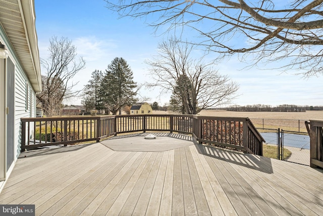 view of deck