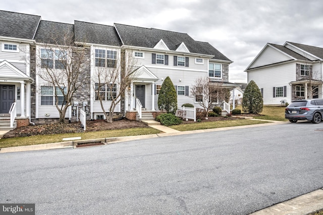 view of townhome / multi-family property